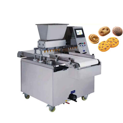 Automatyczna maszyna do produkcji ciastek Komercyjna maszyna do ciastek z wieloma dozownikami Mała