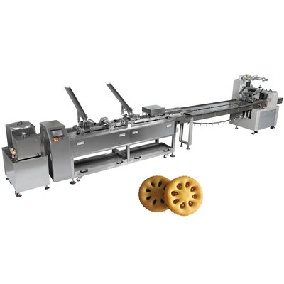 Guter Preis Einzelgeschmack Biscuit Sandwiching Maschine kundenspezifische Kissen Verpackungsmaschine Online
