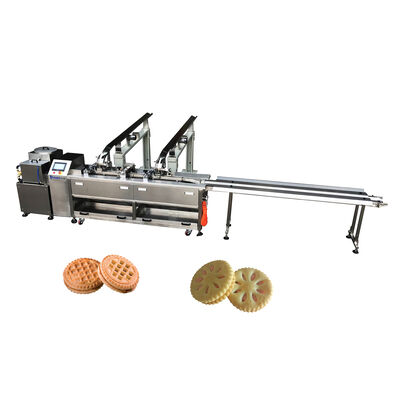 Goede prijs Enkele Baans Koekjes Sandwichmachine 220V / 50Hz Koekjesmachine Met Room- en Jamvulling online